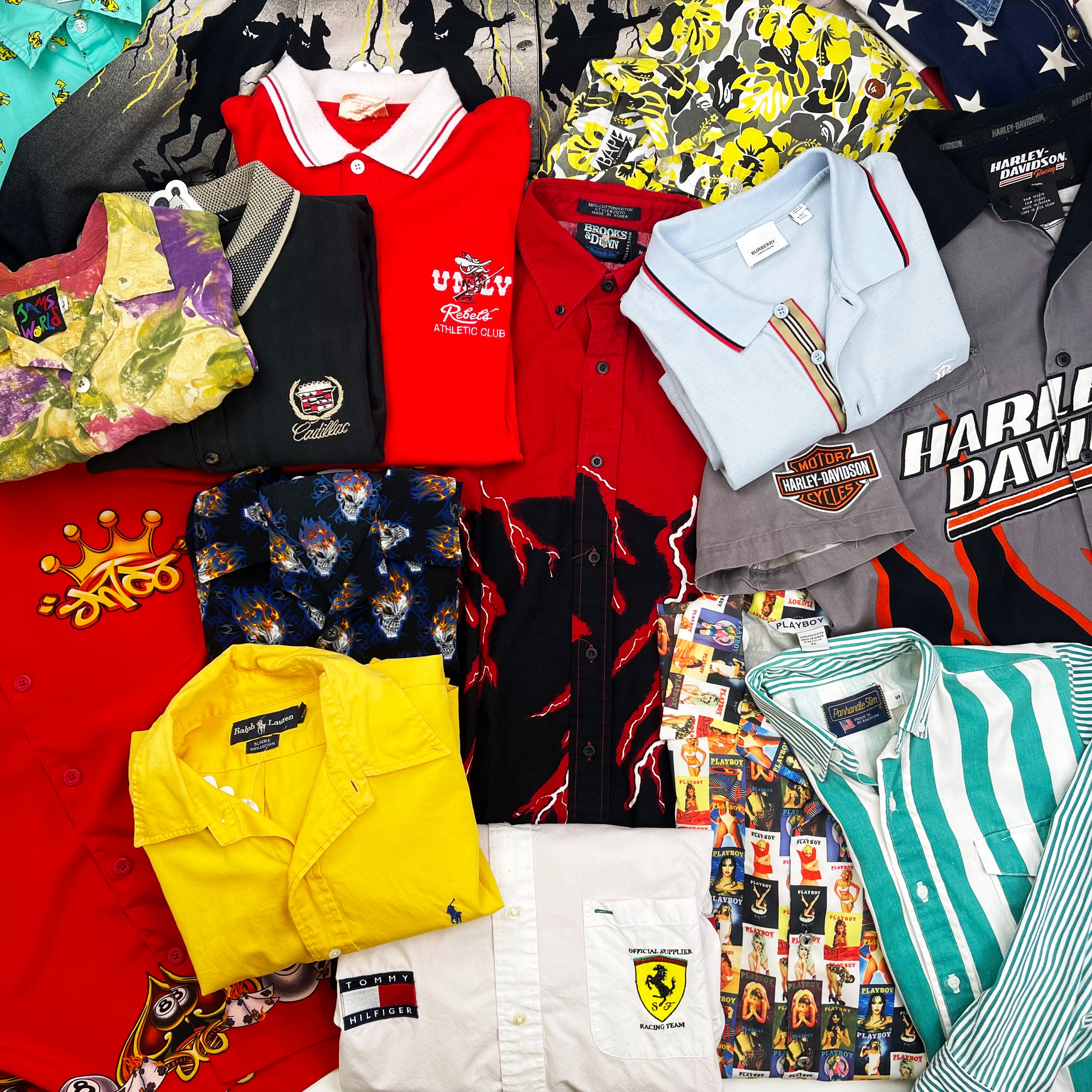 Button Ups, Polos & Vests