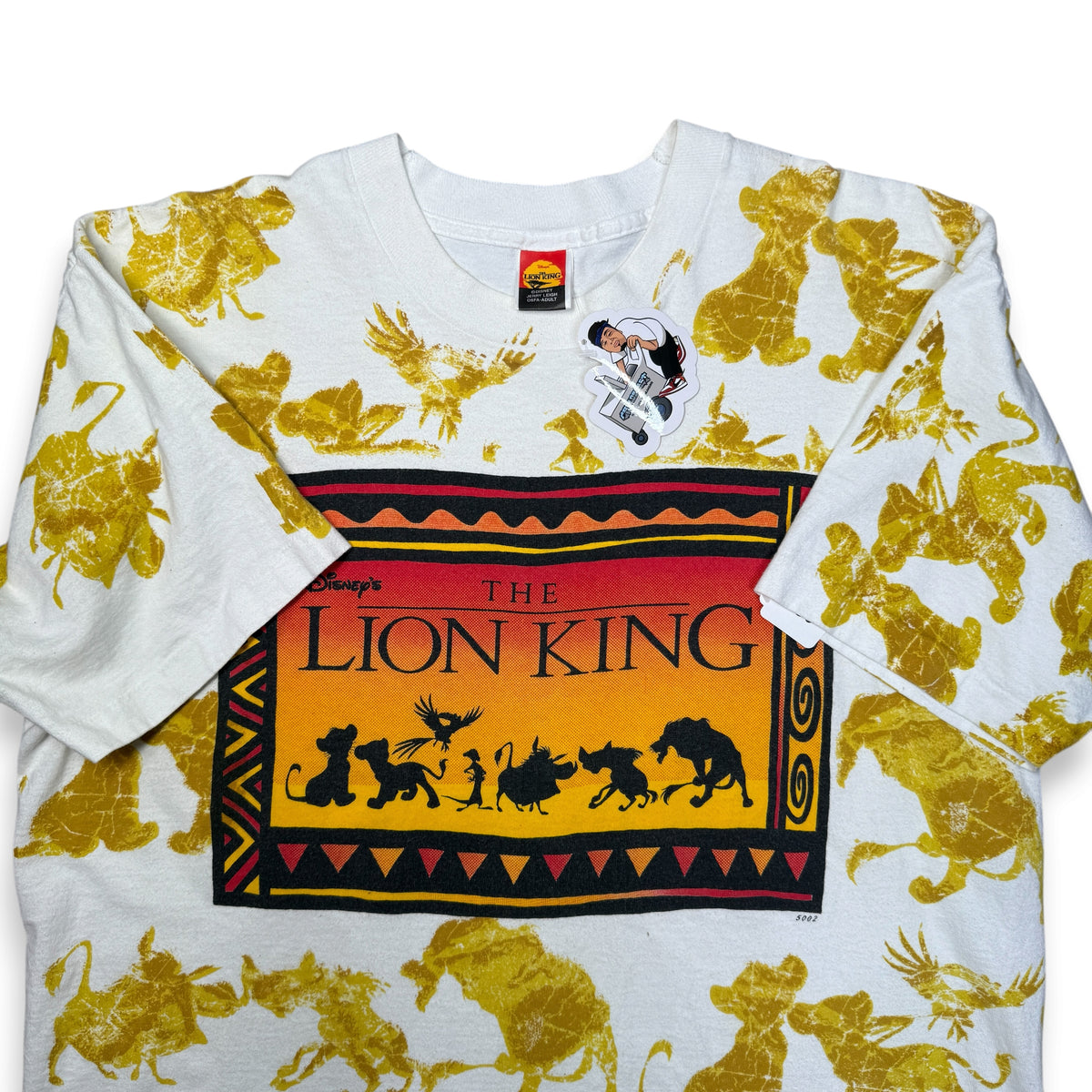 VTG AOP Lion King T Shirt XL/L