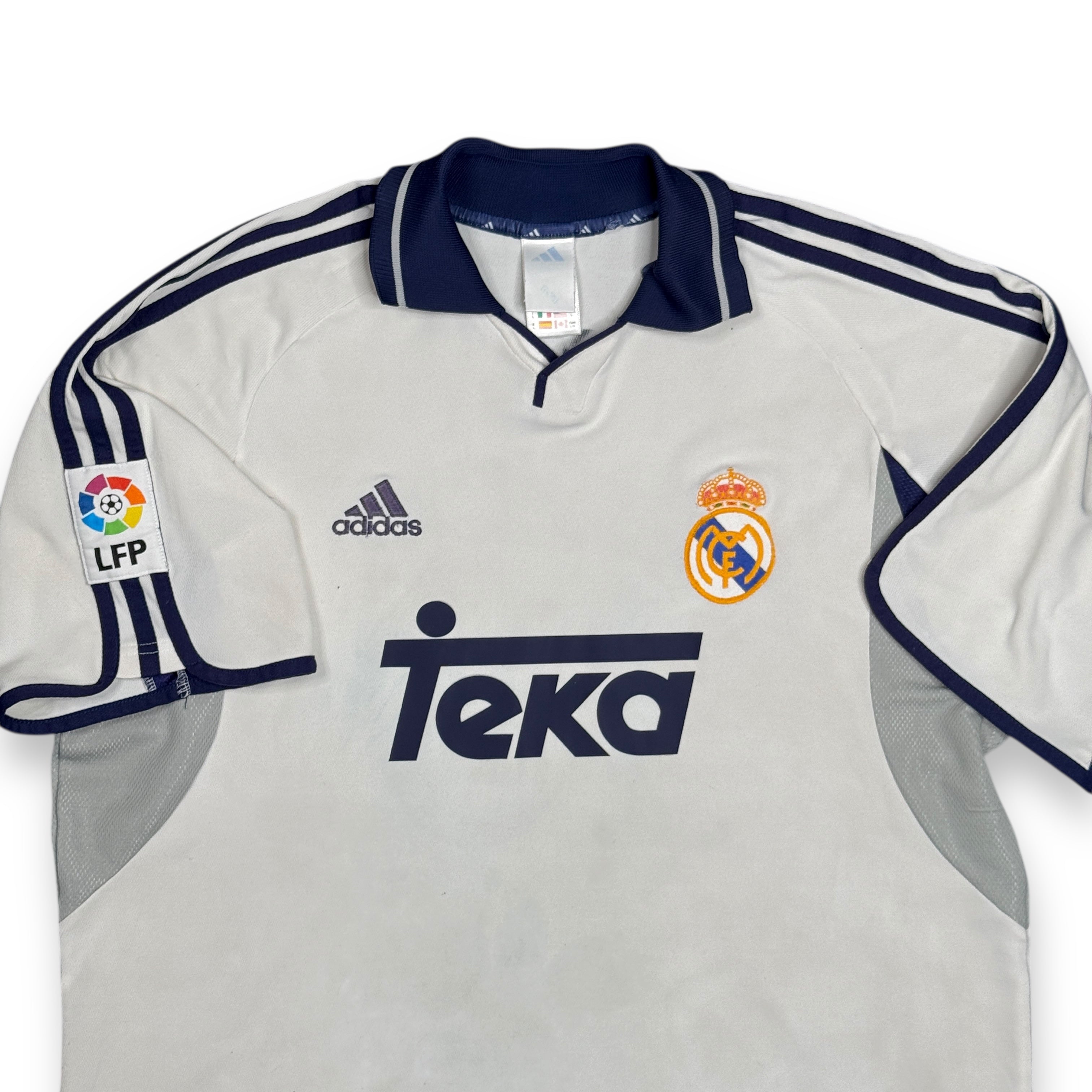 2000 Adidas Real Madrid Home Jersey L