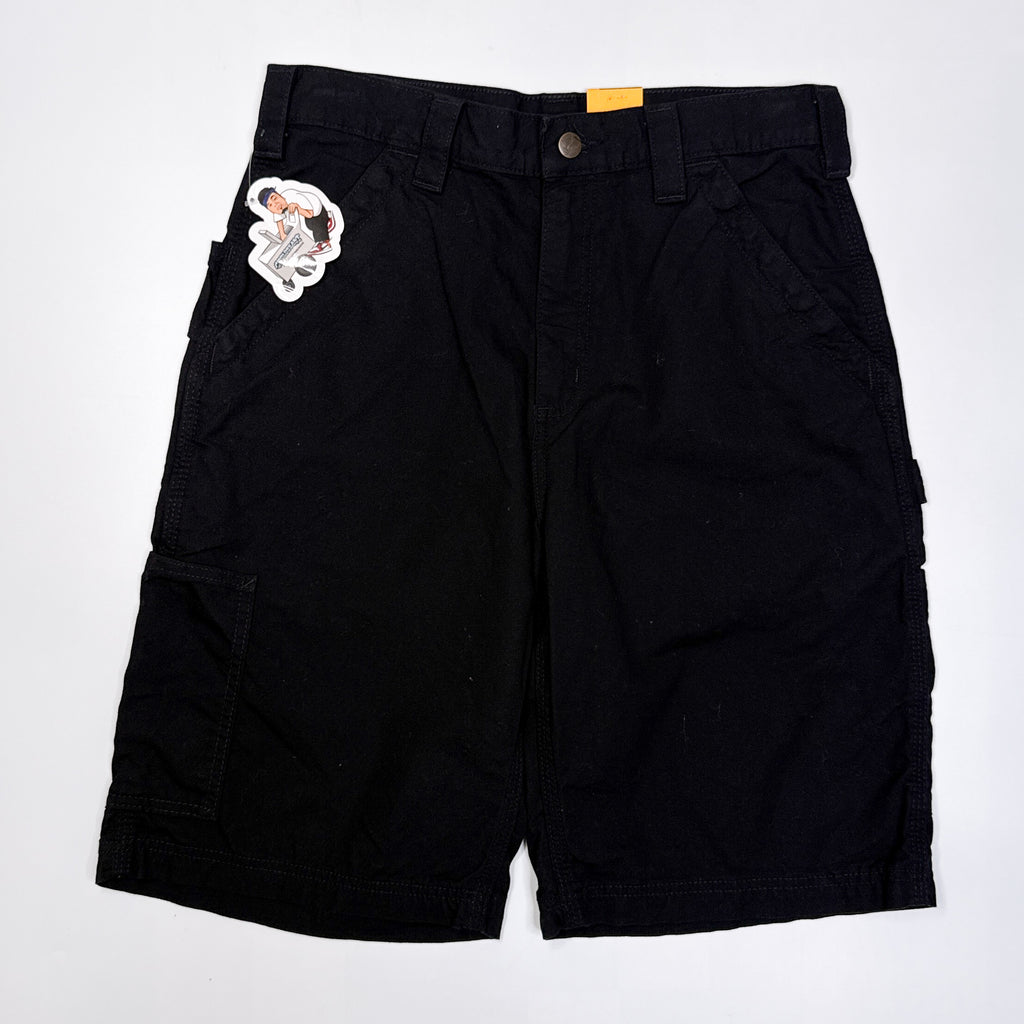 NWT Carhartt Canvas Utility Work Shorts 31" Black