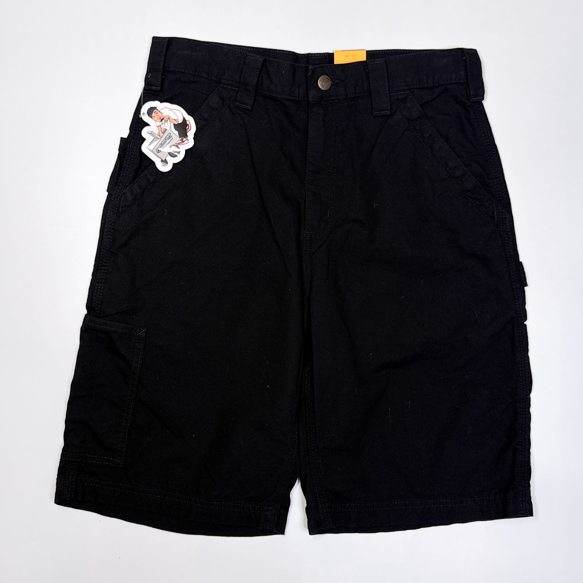 NWT Carhartt Canvas Utility Work Shorts 31" Black