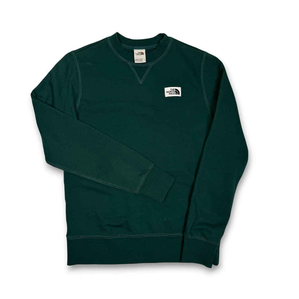 North Face Sweatshirt S Forest Green