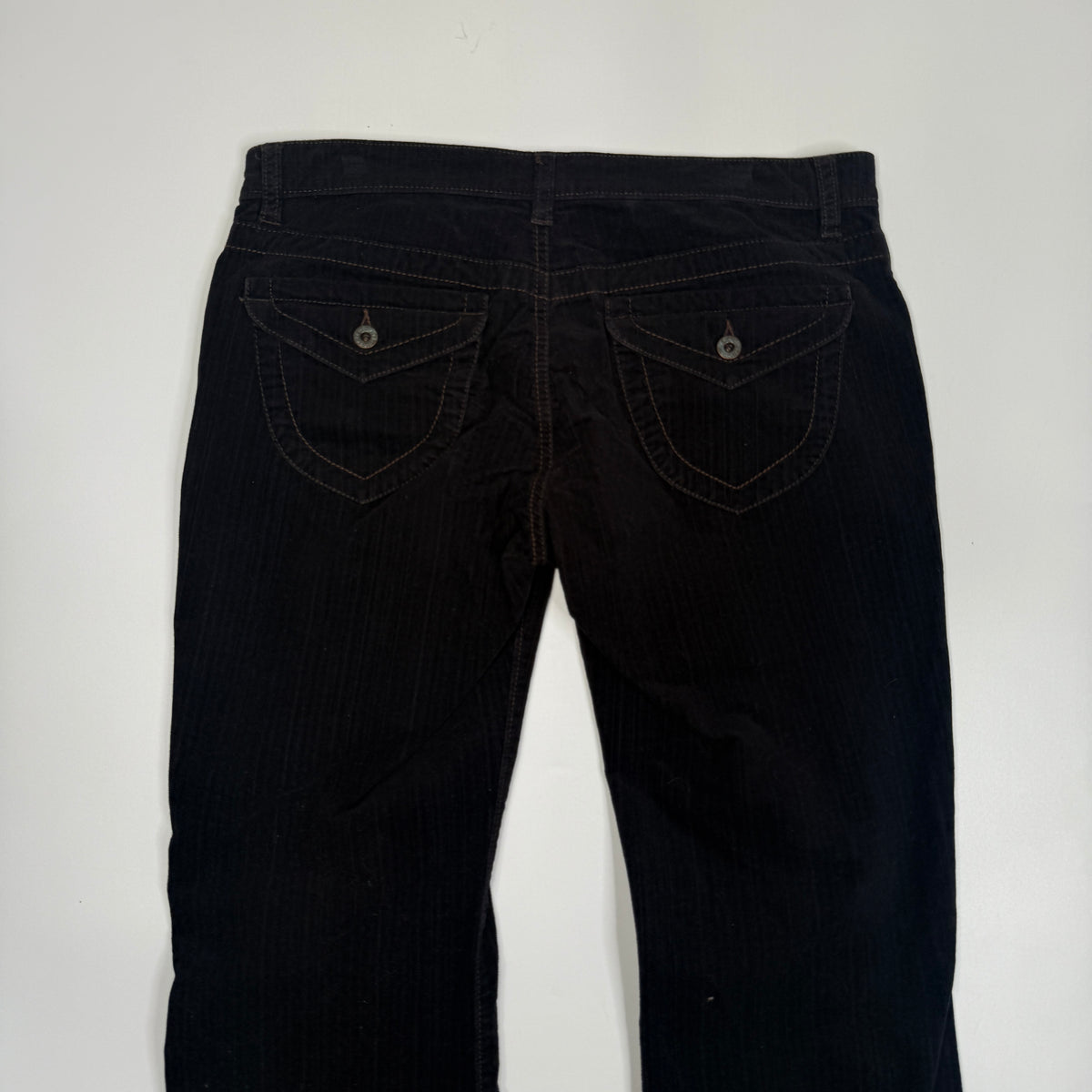 Y2K Polo Ralph Lauren Bootcut Pants 32" M/L Black