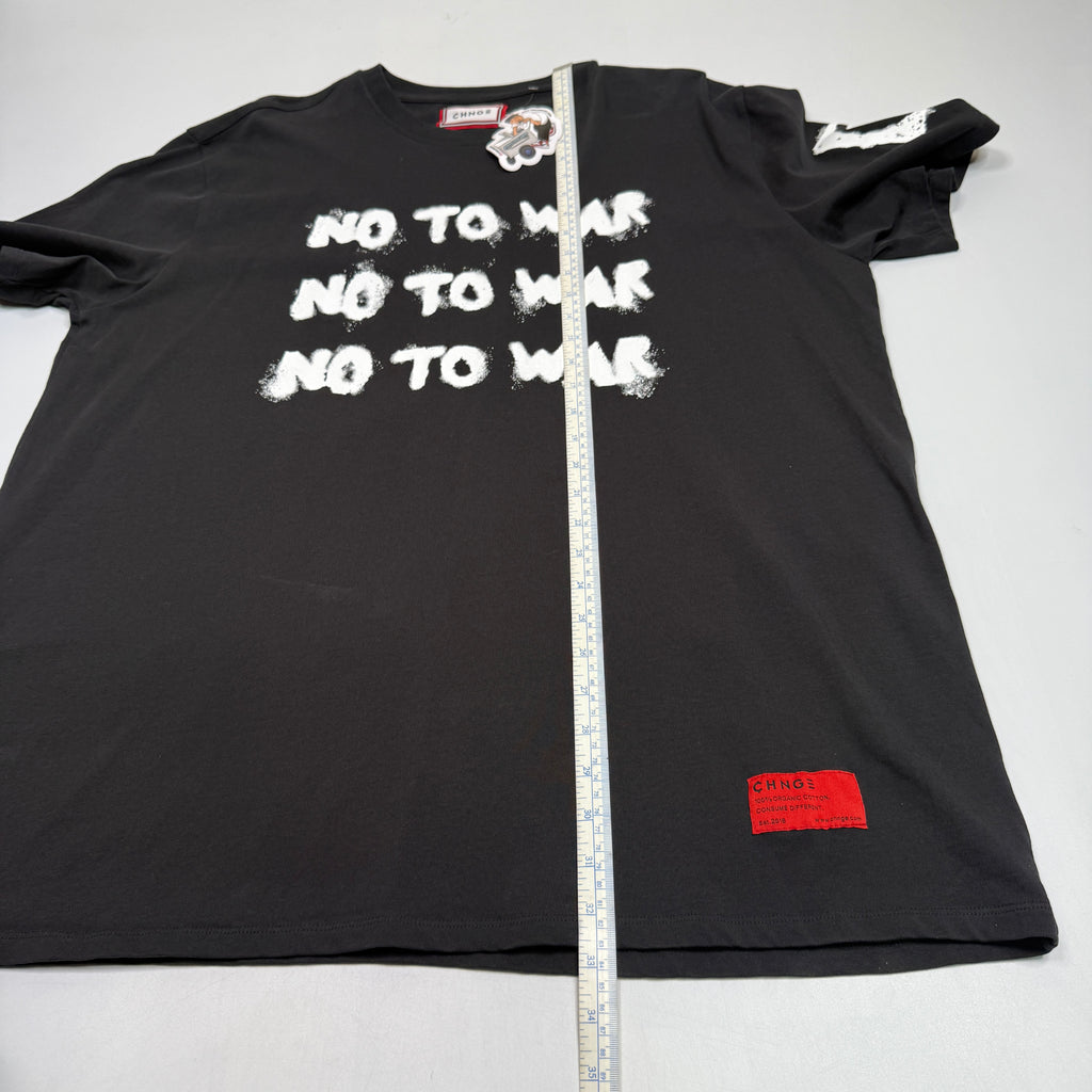 Chnge No To War T Shirt 2XL