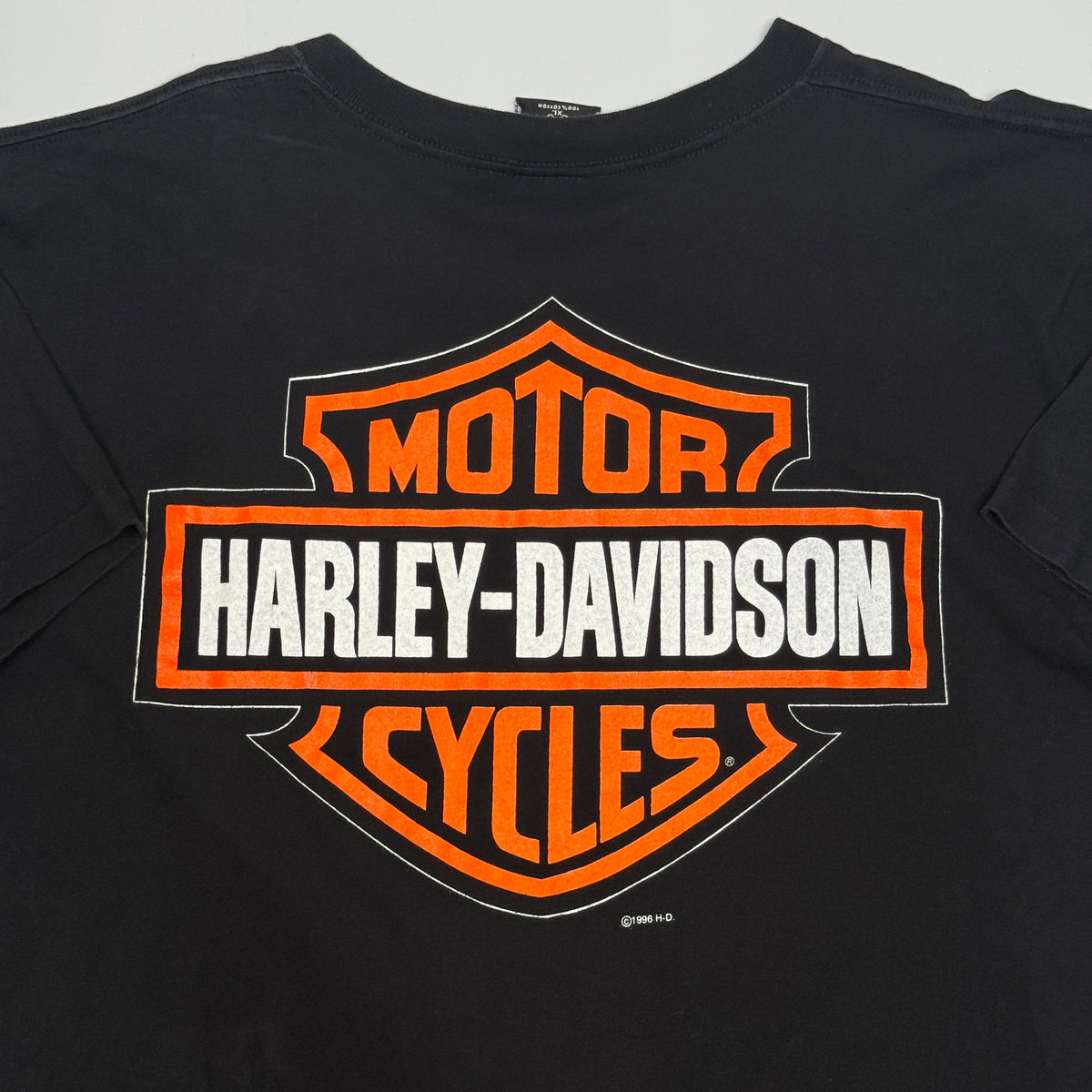 VTG Bald Eagle Harley Davidson HD T Shirt XL/L