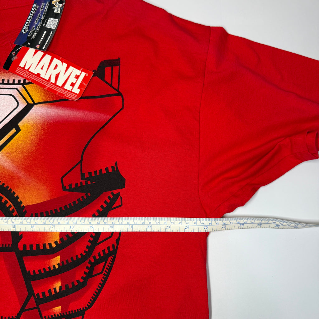 NWT Y2K Marvel Iron Man Suit T Shirt 2XL