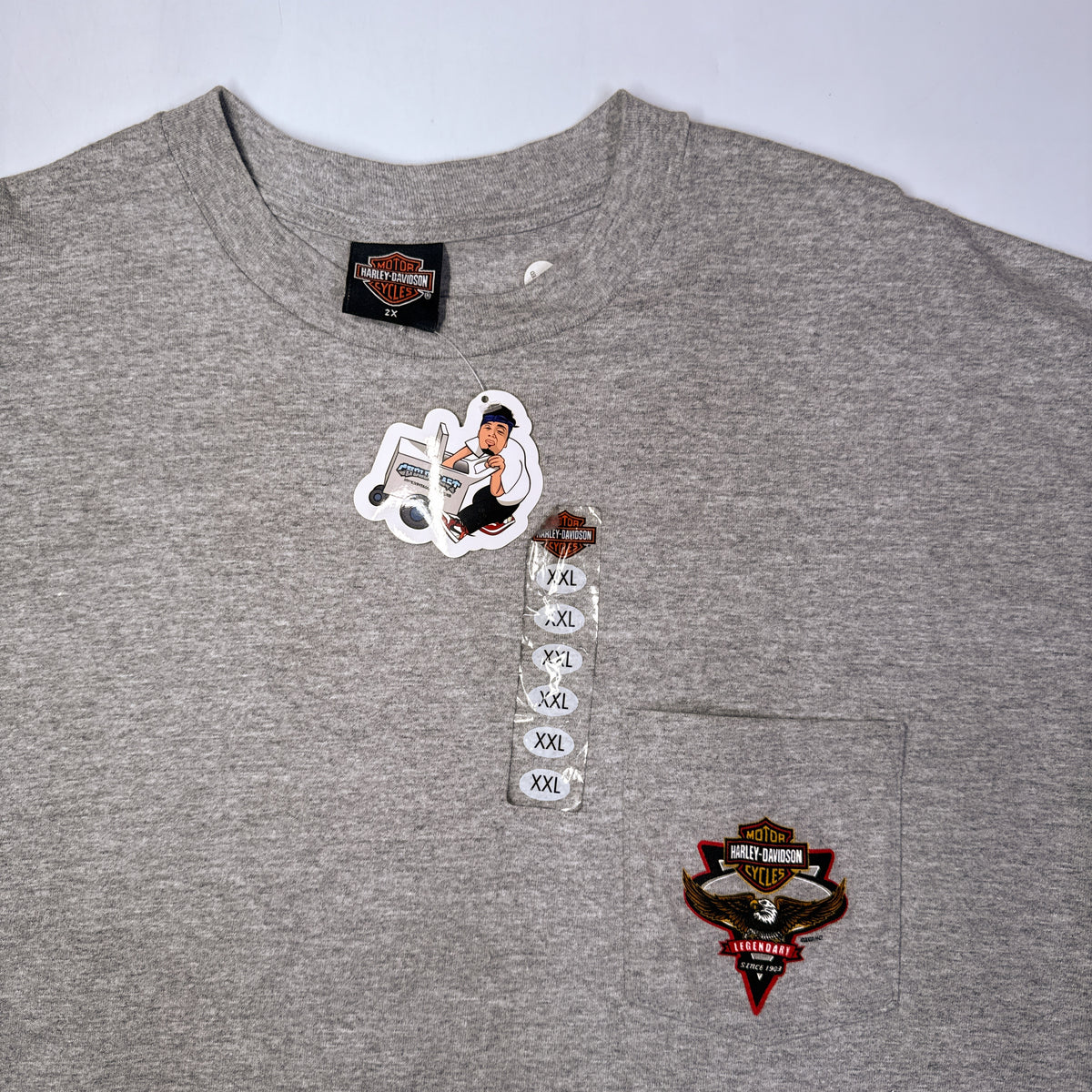 NWOT 2003 Harley Davidson Legendary T Shirt 2XL