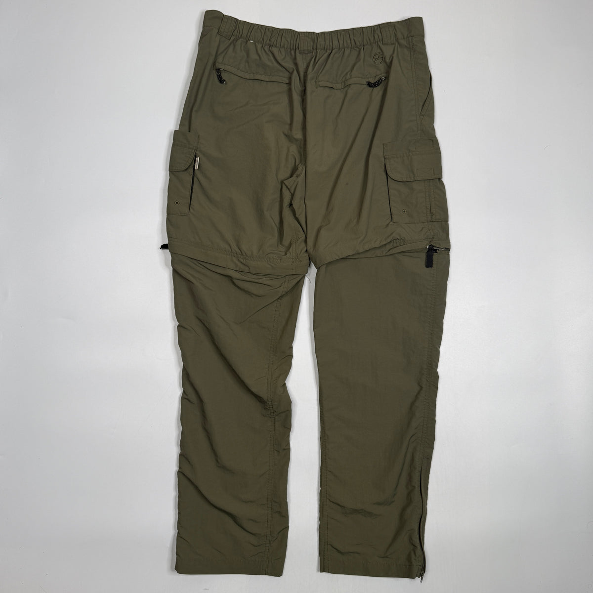 Y2K Magellan Outdoor Utility Cut Off Pants 36" Olive
