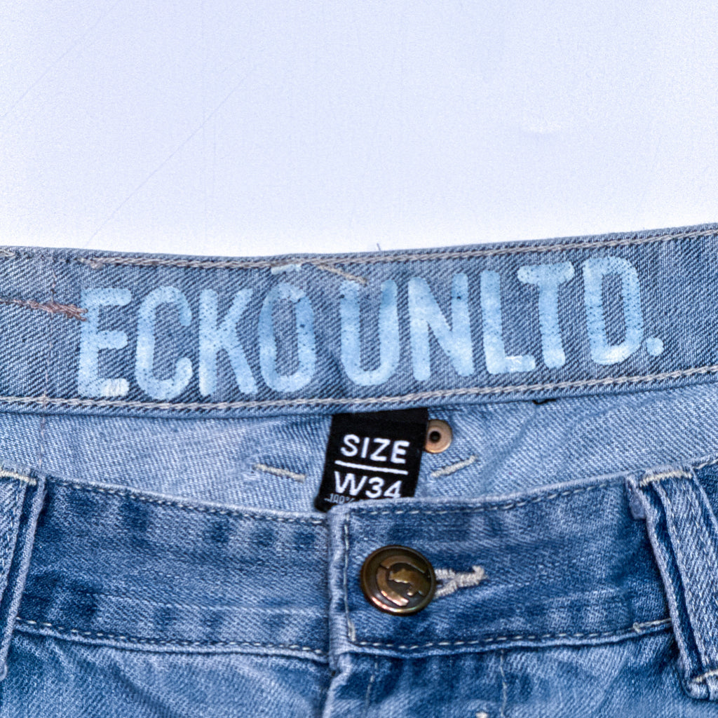 Y2K Ecko Unltd. Denim Shorts 34"