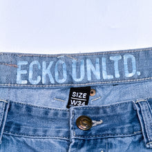 Load image into Gallery viewer, Y2K Ecko Unltd. Denim Shorts 34"