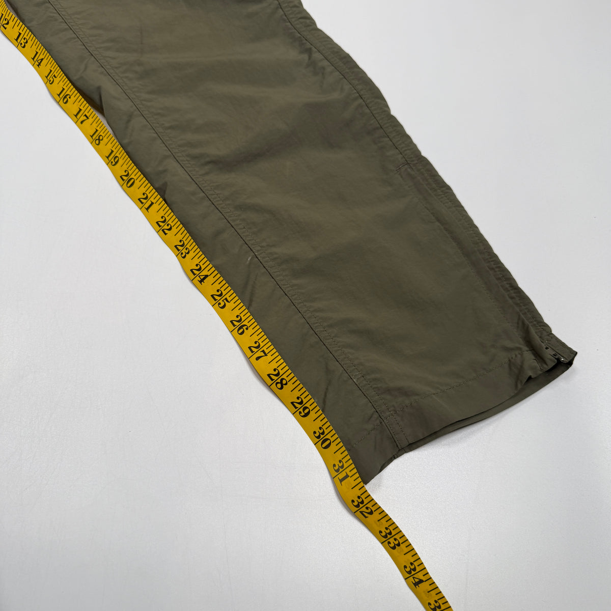 Y2K Magellan Outdoor Utility Cut Off Pants 36" Olive