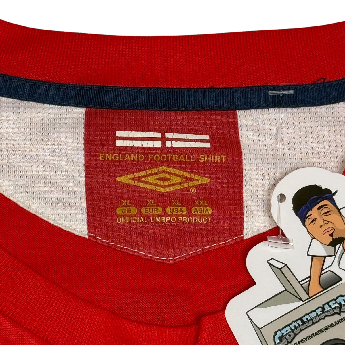 Umbro Carrick England Jersey XL