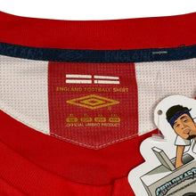 Load image into Gallery viewer, Umbro Carrick England Jersey XL