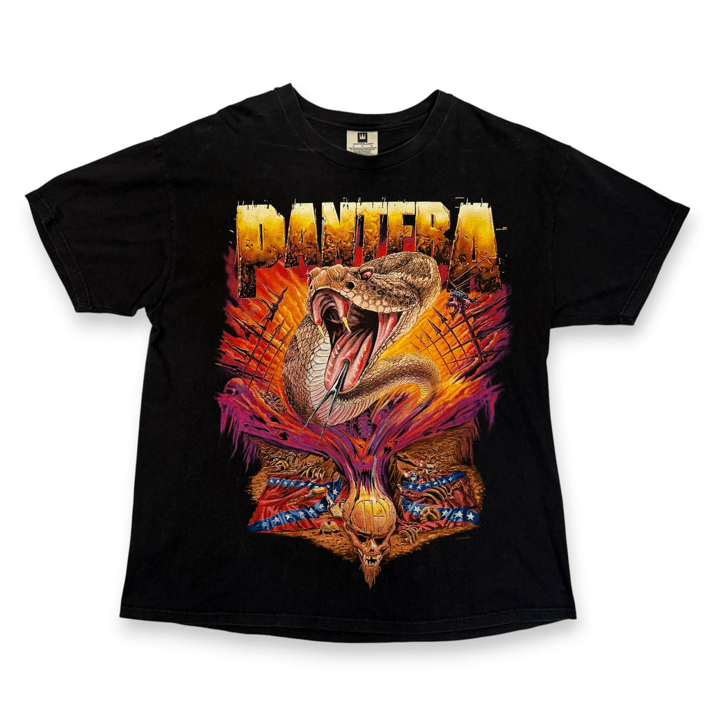 VTG Winterland 1999 Pantera World Domination Euro Tour T Shirt XL Black