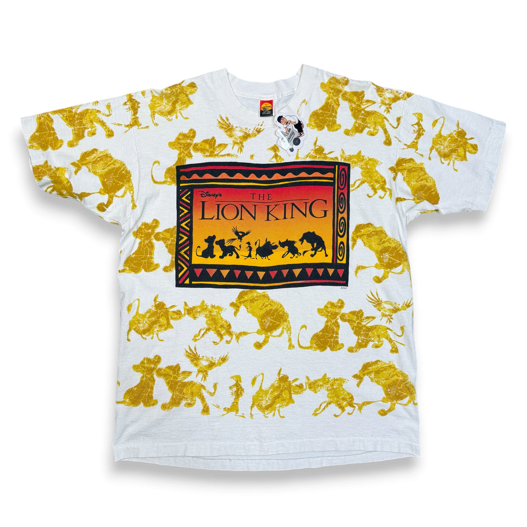 VTG AOP Lion King T Shirt XL/L