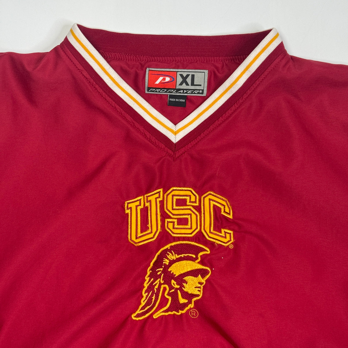VTG Pro Player USC V Neck Pullover Sweatshirt XL