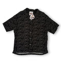 Fubi Forever 21 Script Rayon Button Up M