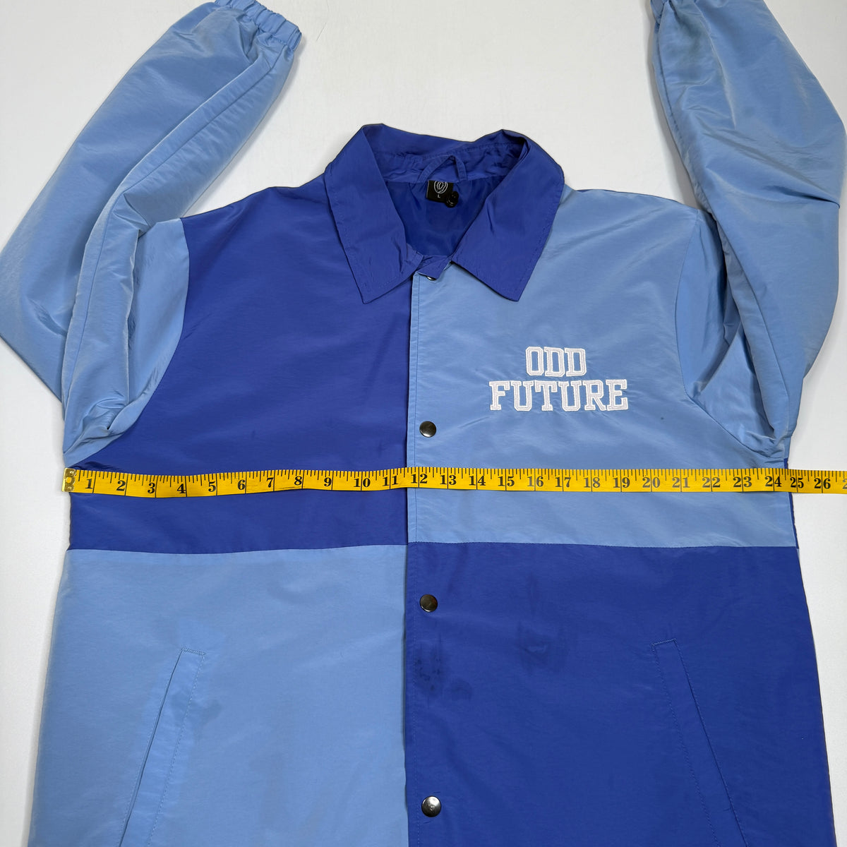 Odd Future OFWGKTA Colorblock Button Windbreaker L