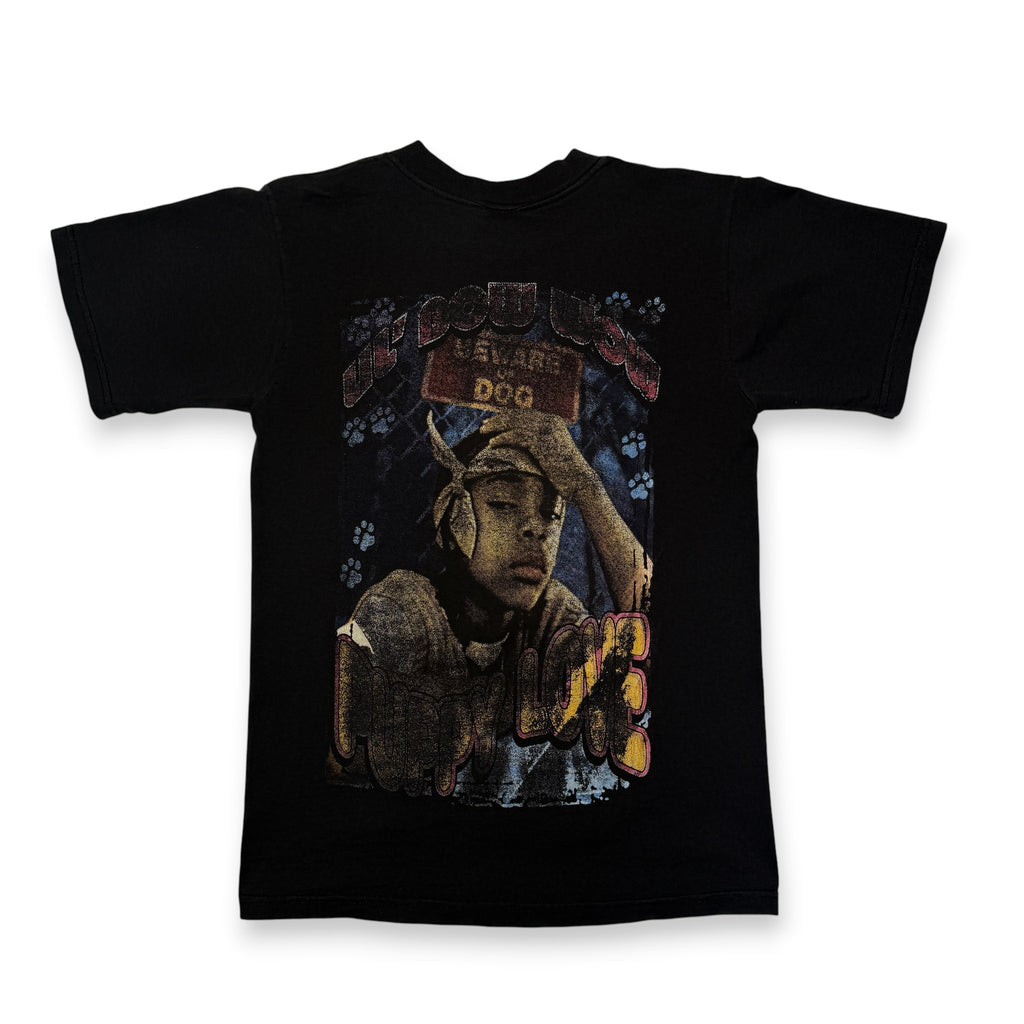 Y2K Lil Bow Wow Beware of Dog Rap T Shirt S/XS