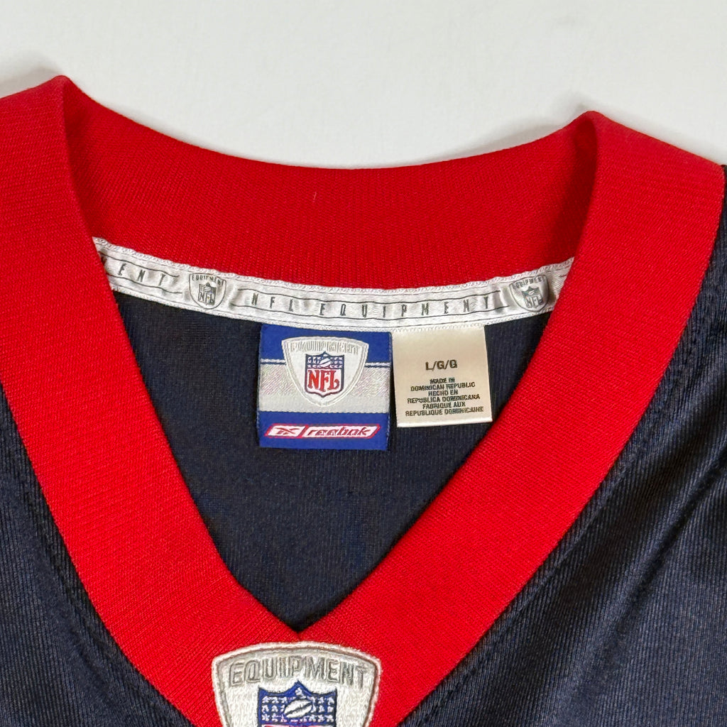 VTG Reebok Houston Texans David Carr Football Jersey L Home