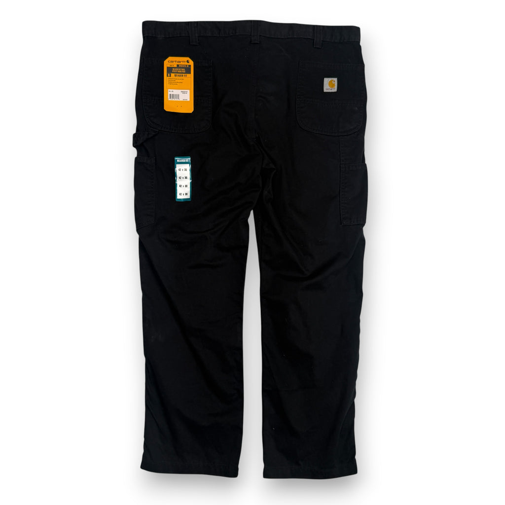 NWT Carhartt Relaxed Fit Utility Straight Twill Pants 42" Black