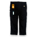 NWT Carhartt Relaxed Fit Utility Straight Twill Pants 42" Black