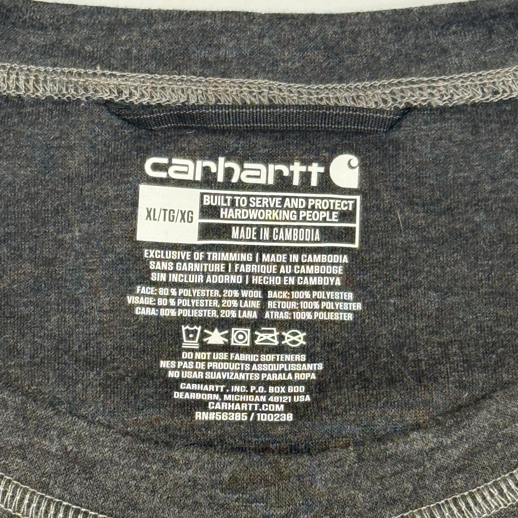 Carhartt UPF 25+ Force L/S XL Grey