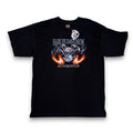 Y2K 2005 Harley Davidson Twin Engine T Shirt 2XL Black
