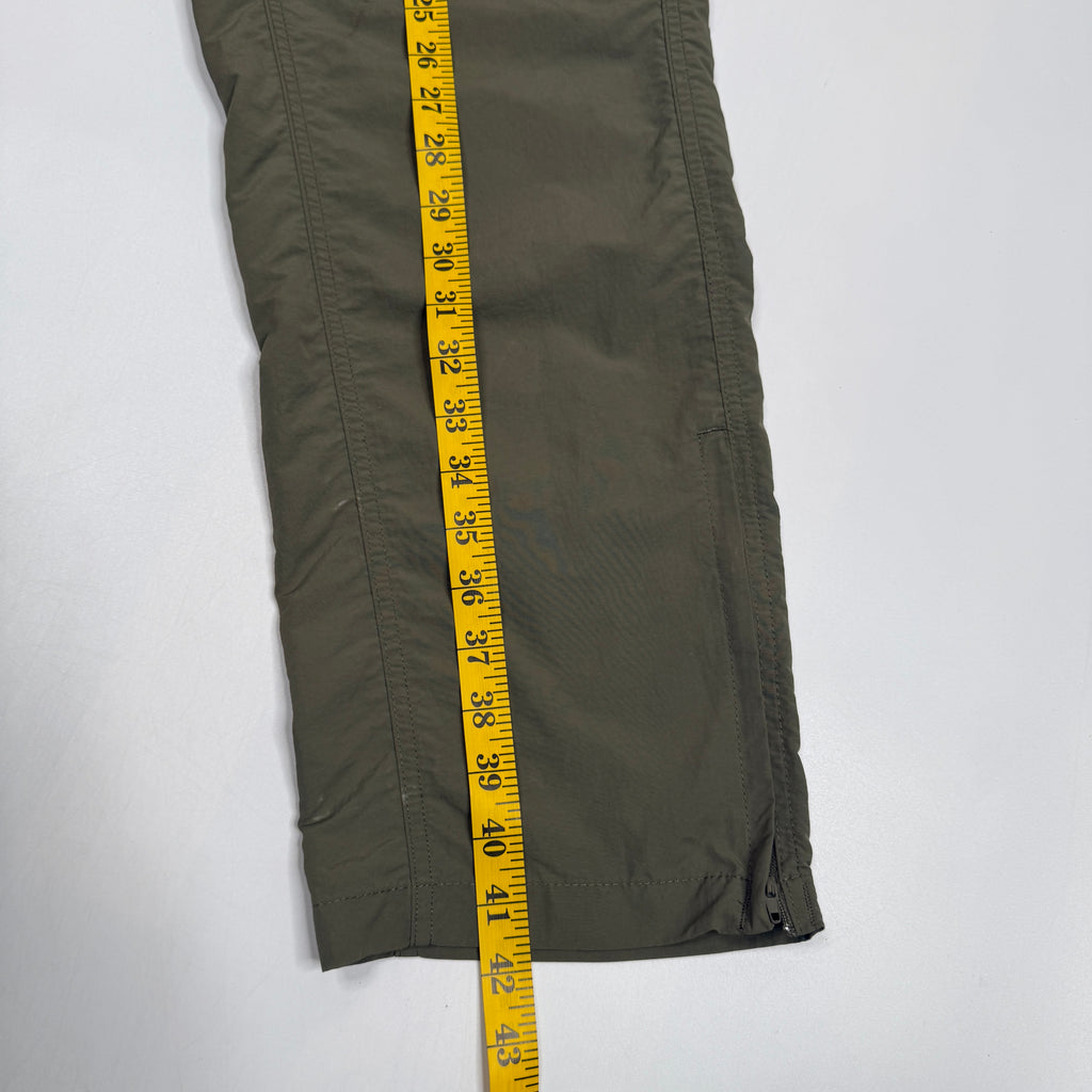 Y2K Magellan Outdoor Utility Cut Off Pants 36" Olive