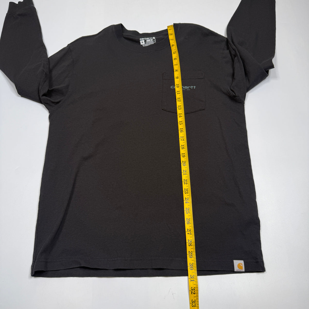 Carhartt Loose Fit Heavyweight Pocket L/S T Shirt M