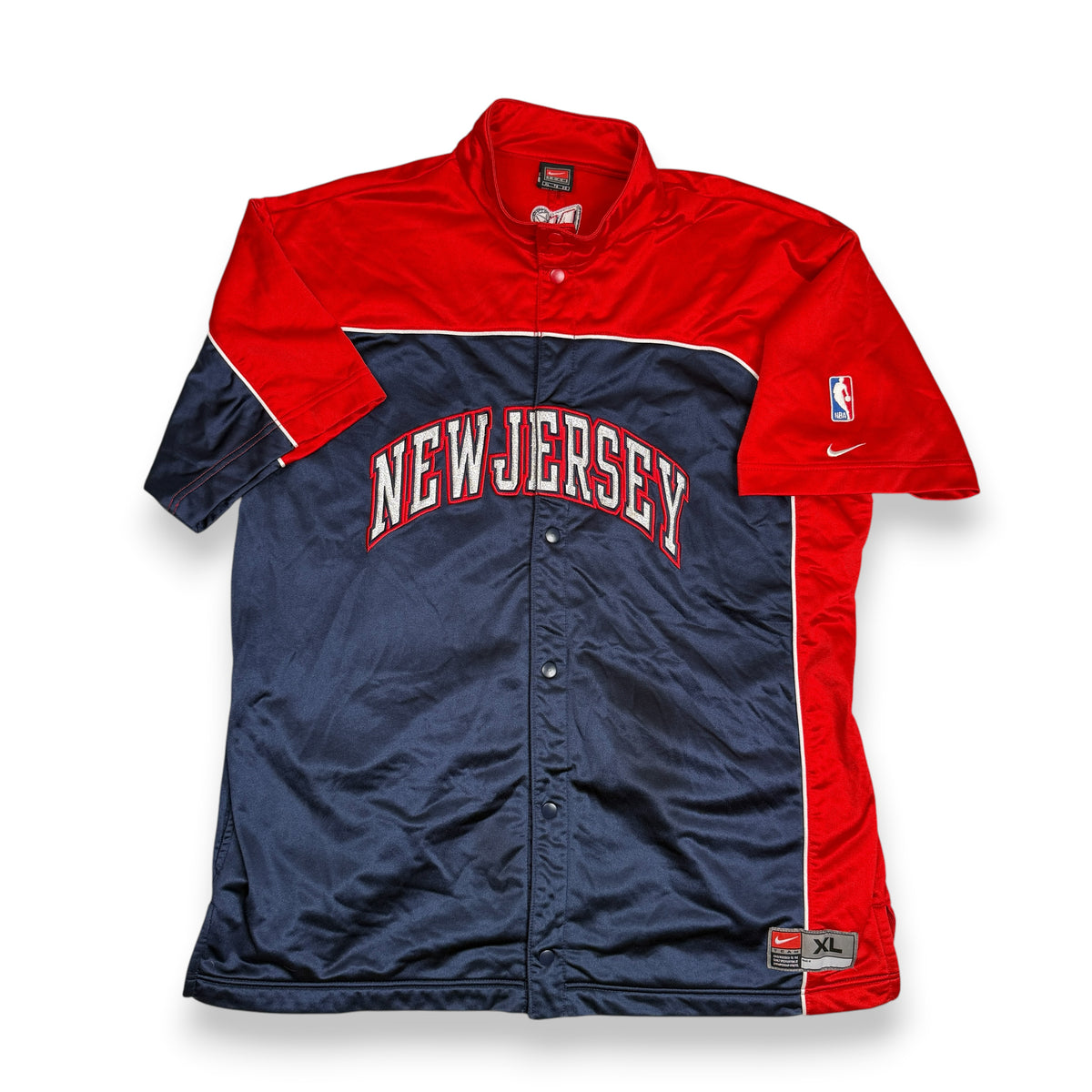 Y2K Nike New Jersey Bets Warm Up Shooting Shirt XL