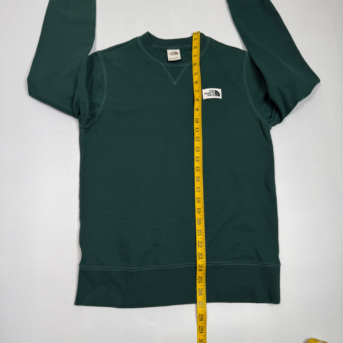 North Face Sweatshirt S Forest Green