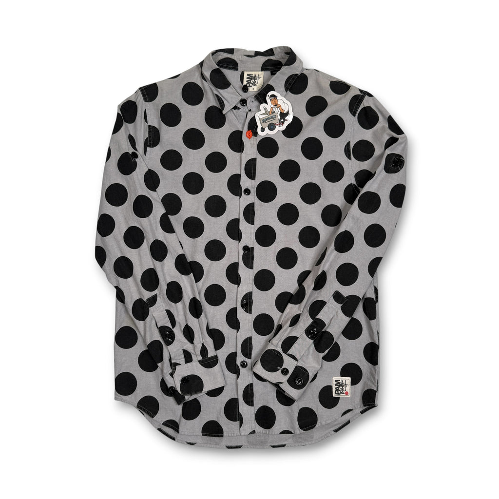 2011 Stussy Pam Polka Dot L/S Button Up S