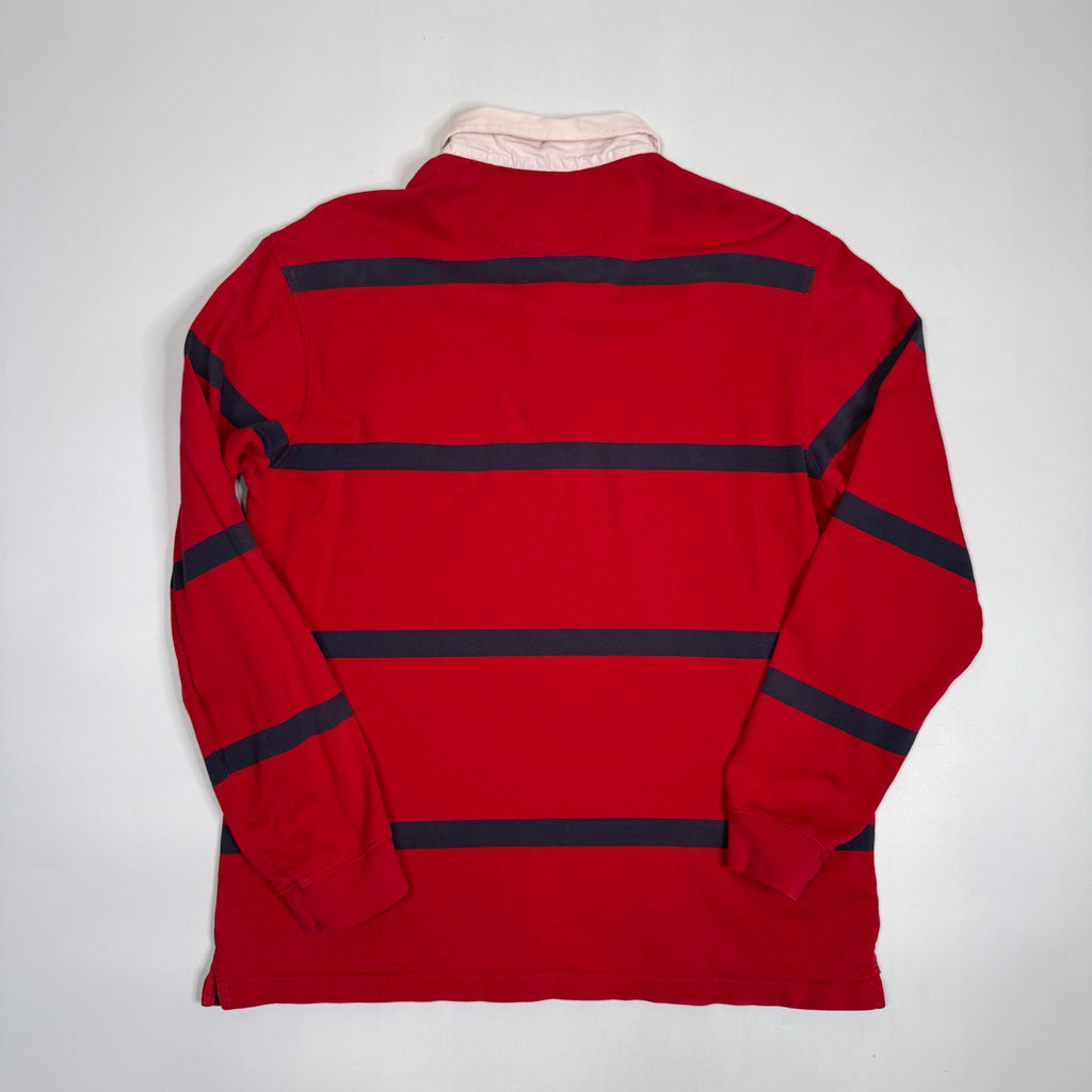VTG Chaps Striped Rugby Polo L