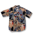 VTG Campu Abstract Rayon Button Up S