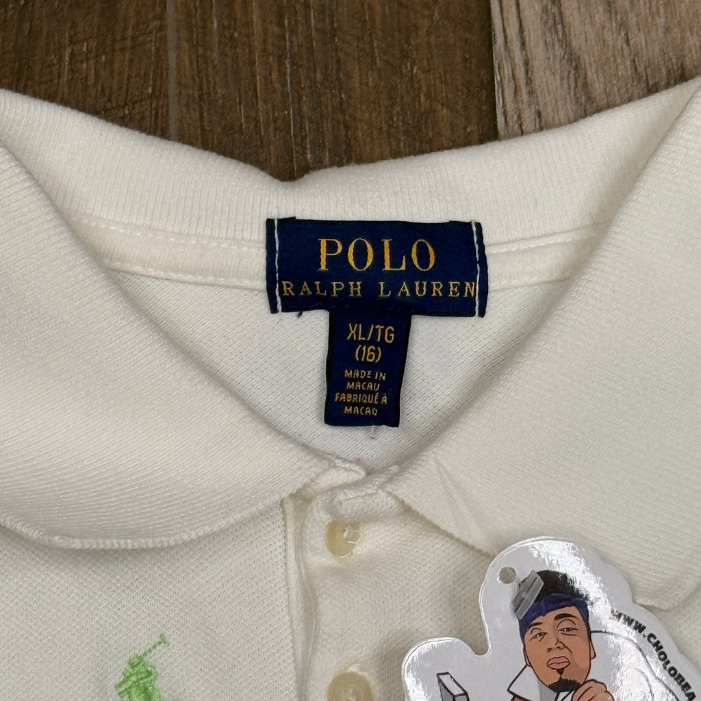 Polo Ralph Lauren All over Embroidered Pony Polo Dress S/XS