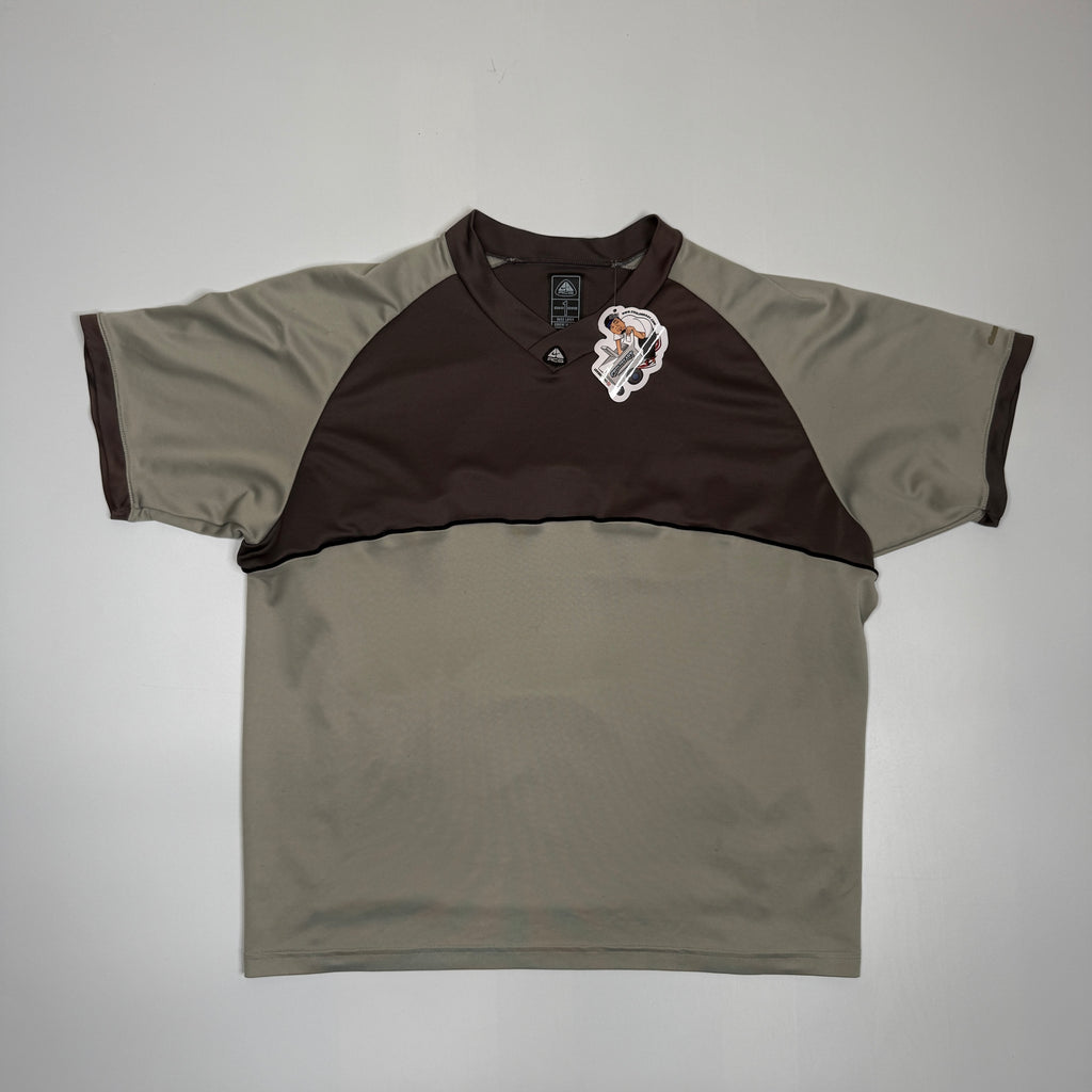 Y2K Nike ACG 1 Base Layer Shirt L Grey