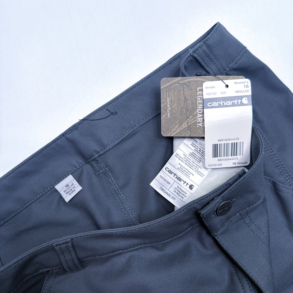NWT Carhartt Rugged Flex Shorts 36" L/XL Shadow Grey