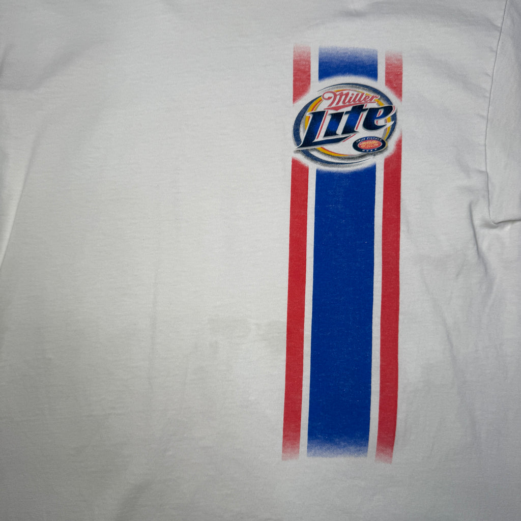 Miller Lite Kurt Busch Nascar T Shirt M