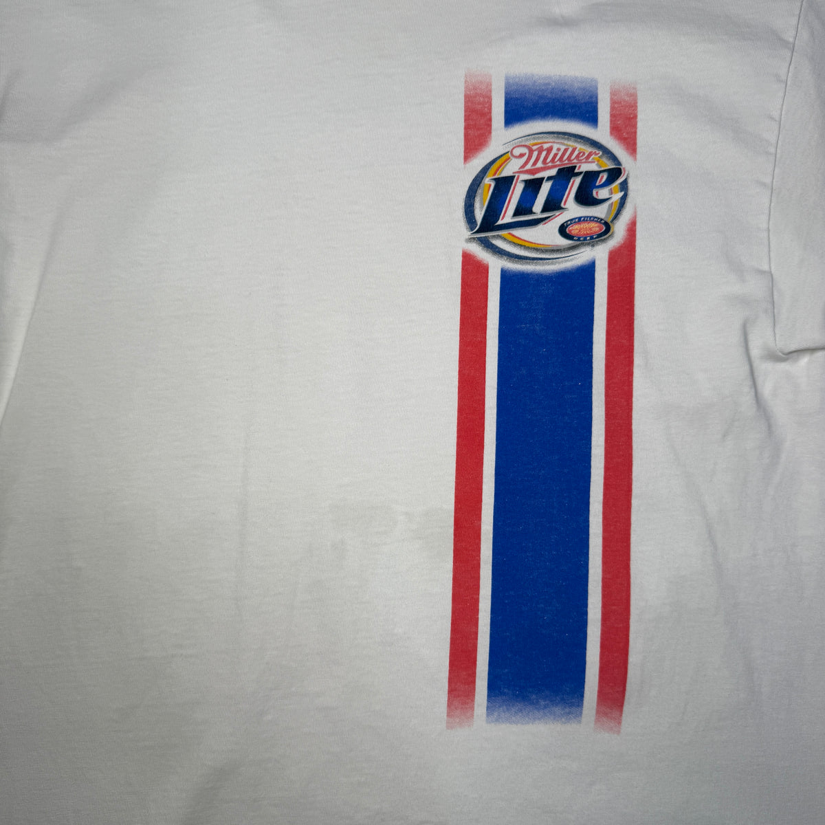 Miller Lite Kurt Busch Nascar T Shirt M