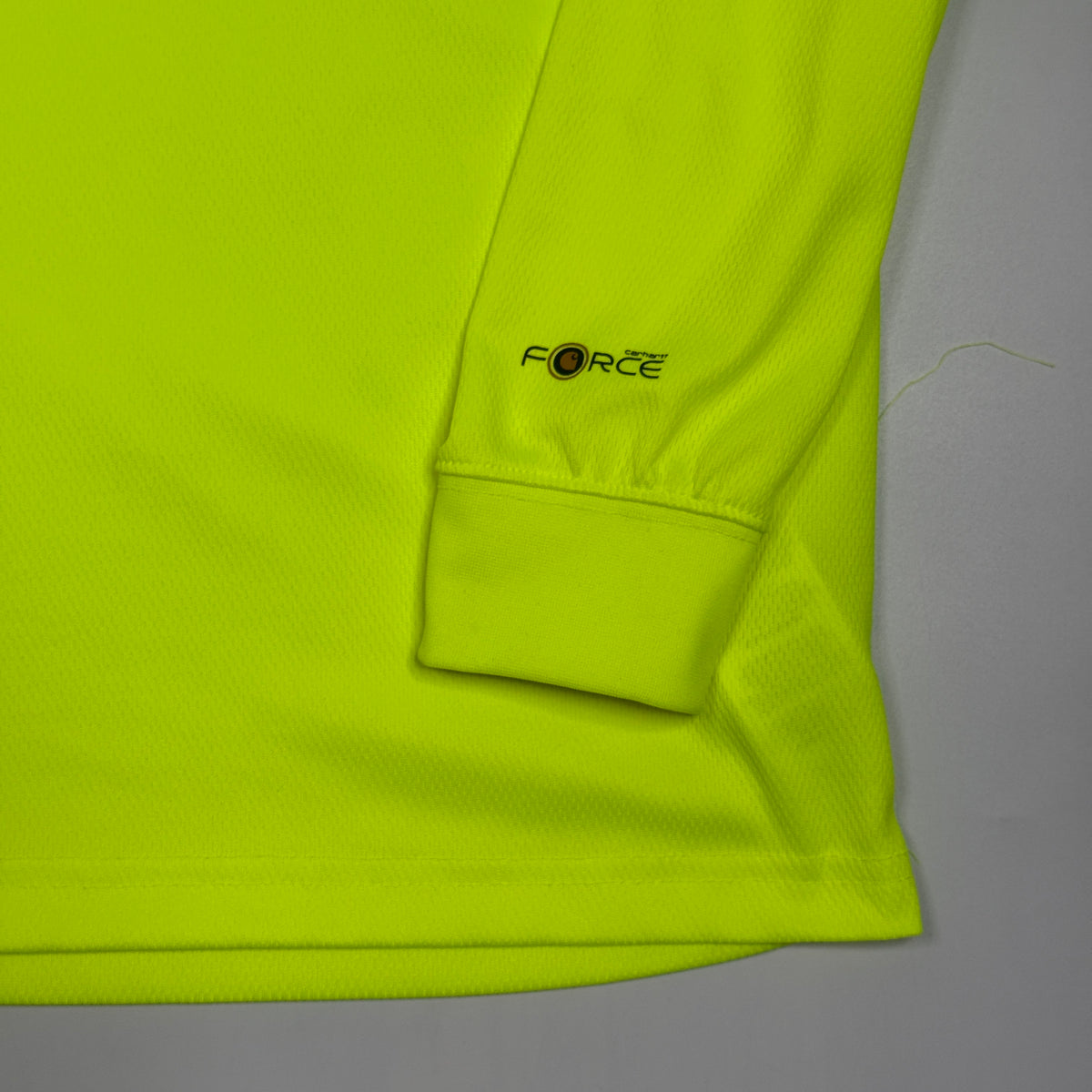 Carhartt Relaxed Fit Color Enhancement Force L/S Shirt XL TALL Lime