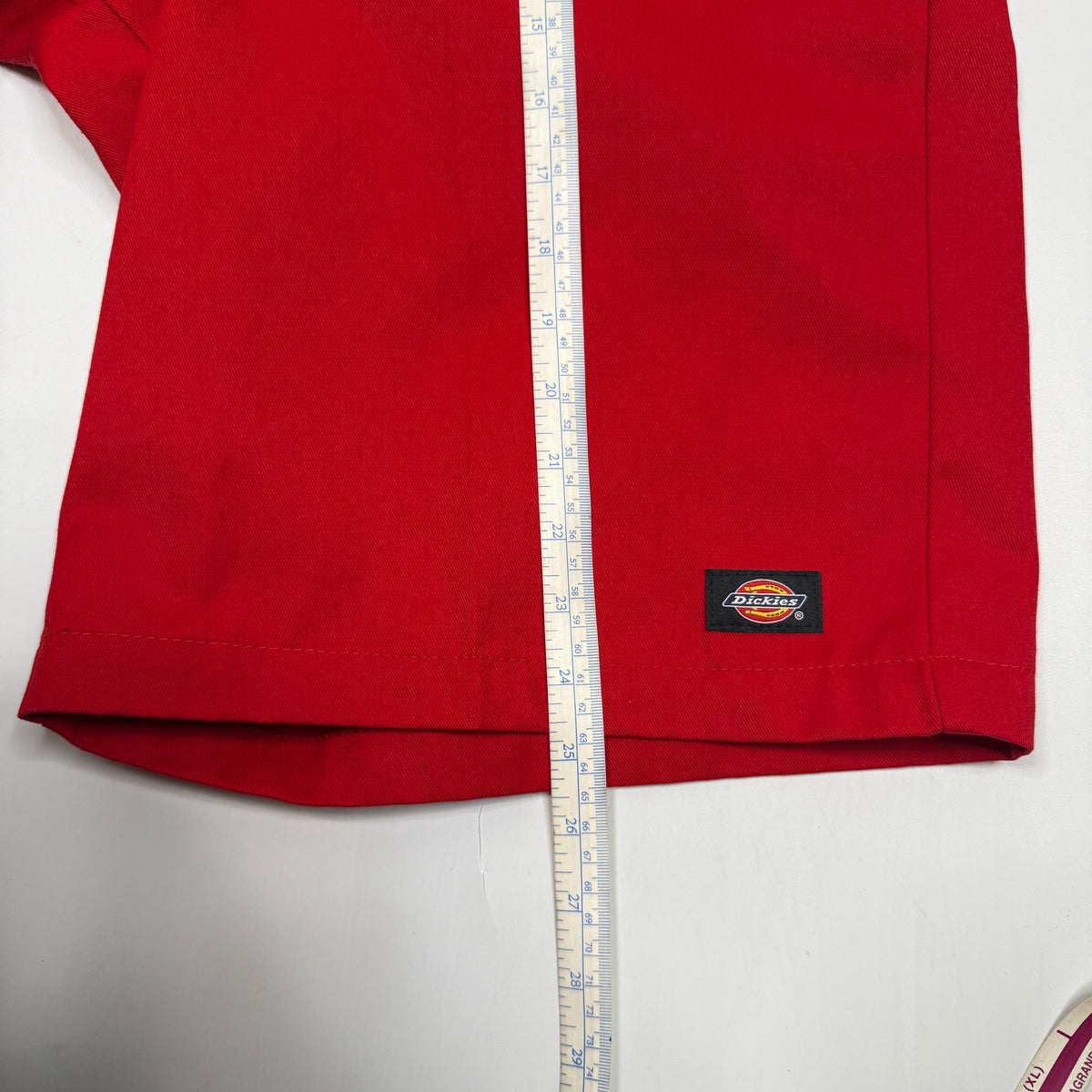 Y2K Dickies Loose Fit Oversize Red Shorts 36"