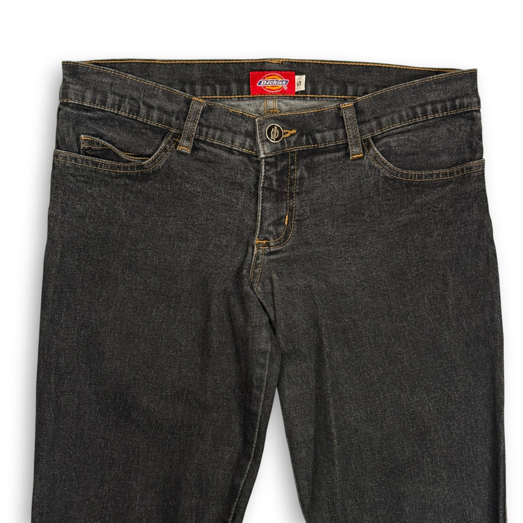 Y2K Dickies Y2K Denim Bootcut Low Rise Pants 29" S/M Black