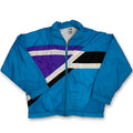 VTG Puma Lined Active Full Zip Windbreaker M