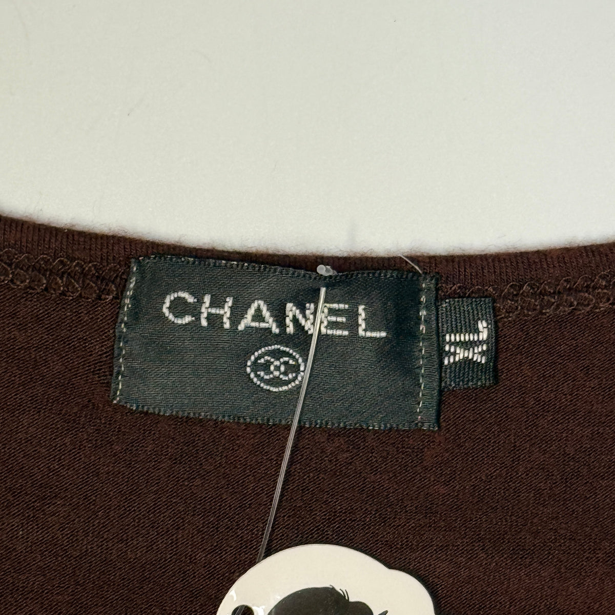 Y2K Coco Bedazzled Double C L/S Top S/M