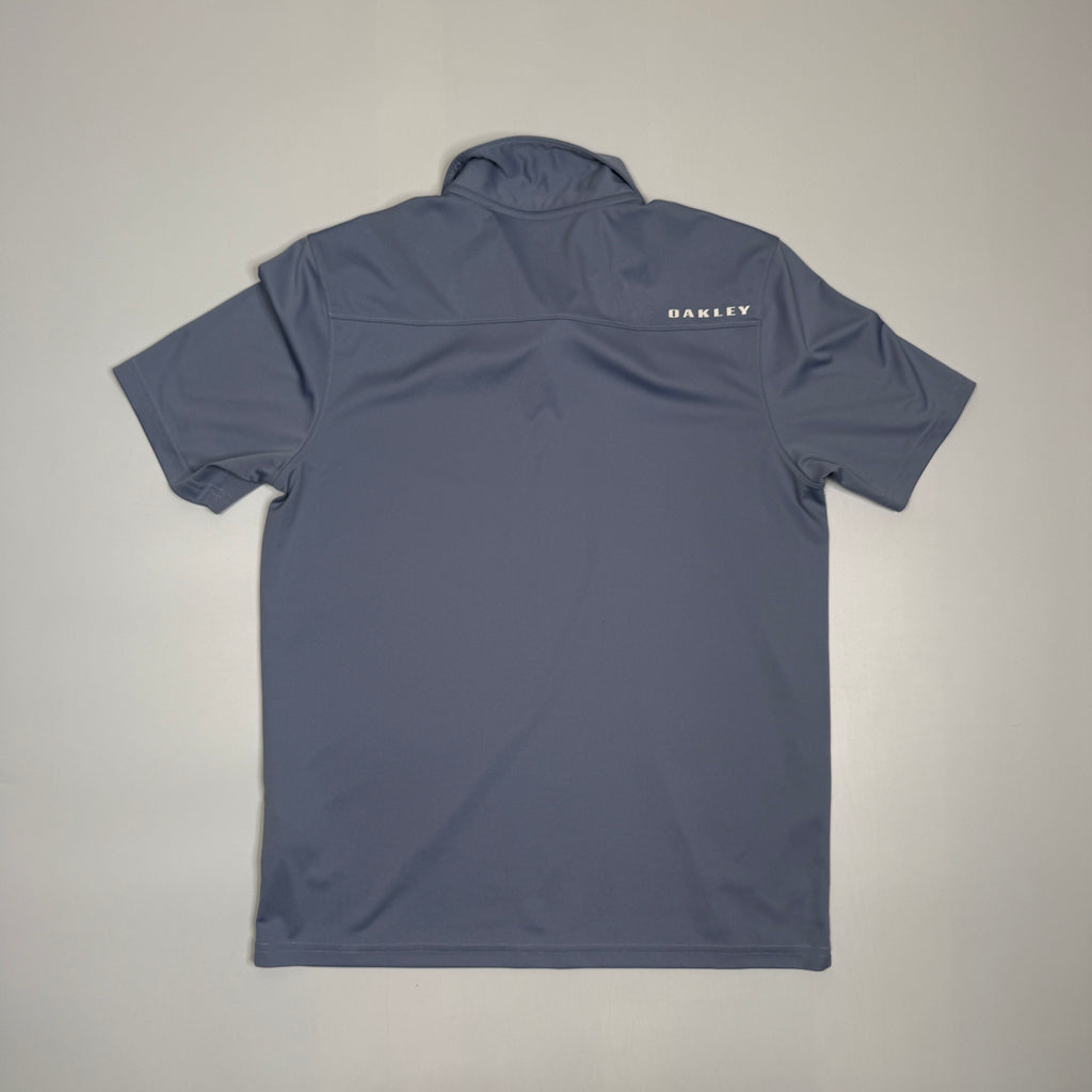 Oakley Striped Golf Polo Shirt M