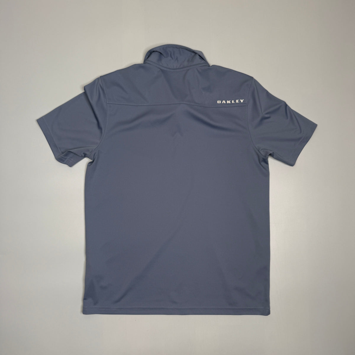 Oakley Striped Golf Polo Shirt M