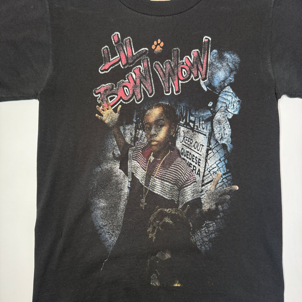Y2K Lil Bow Wow Beware of Dog Rap T Shirt S/XS