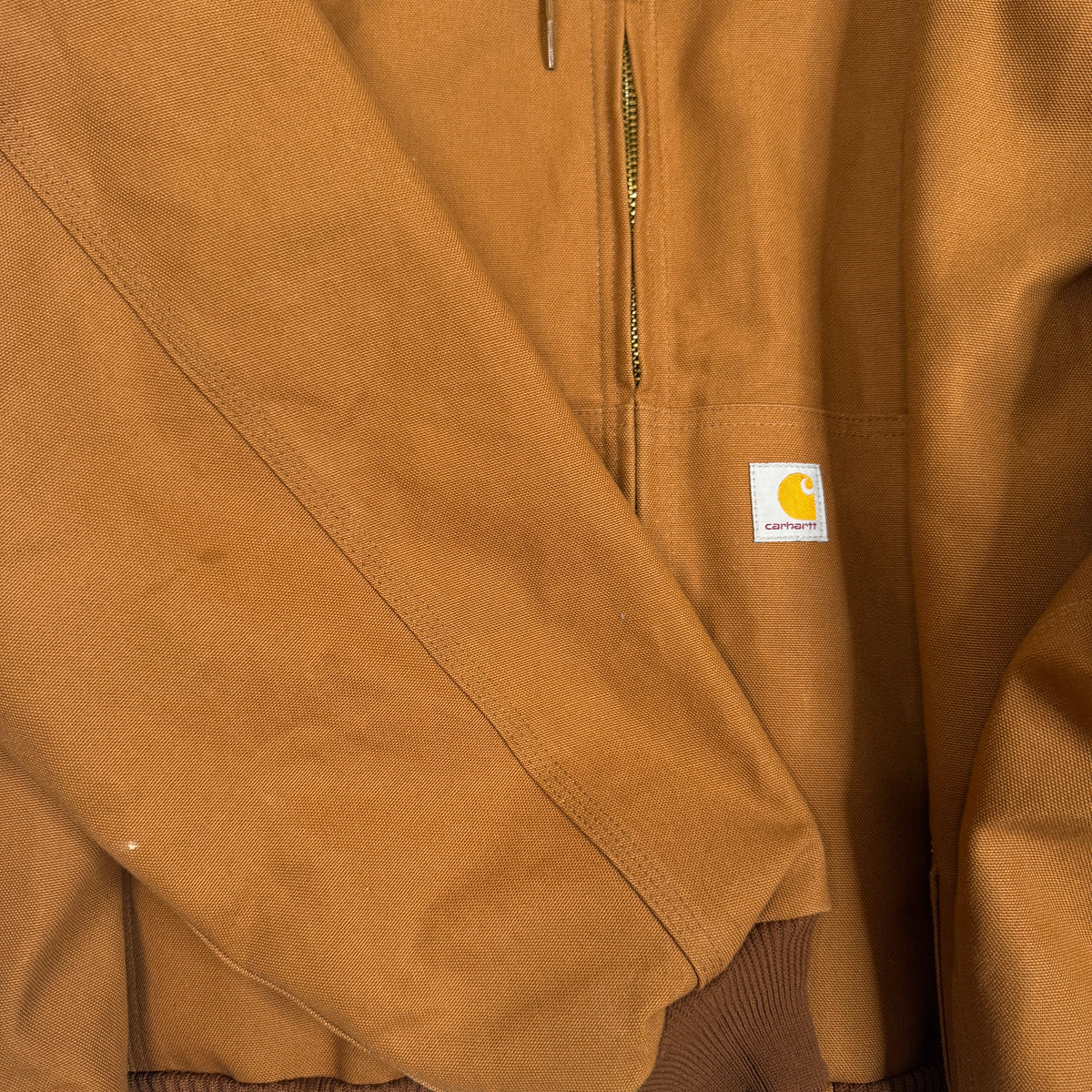 NWOT Carhartt Duck Active Loose Fit Jacket XL Brown