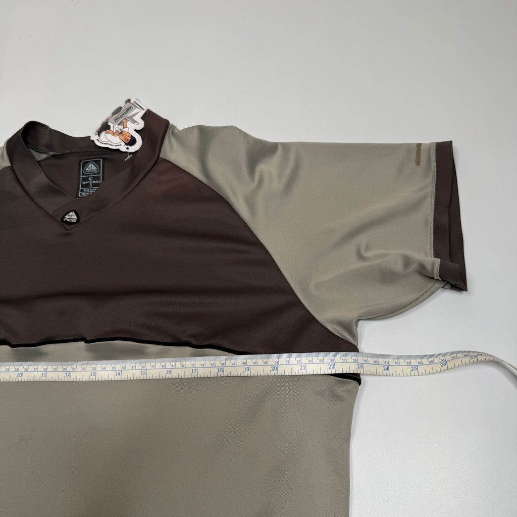 Y2K Nike ACG 1 Base Layer Shirt L Grey